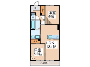 仮)相模原市中央区鹿沼台賃貸の物件間取画像